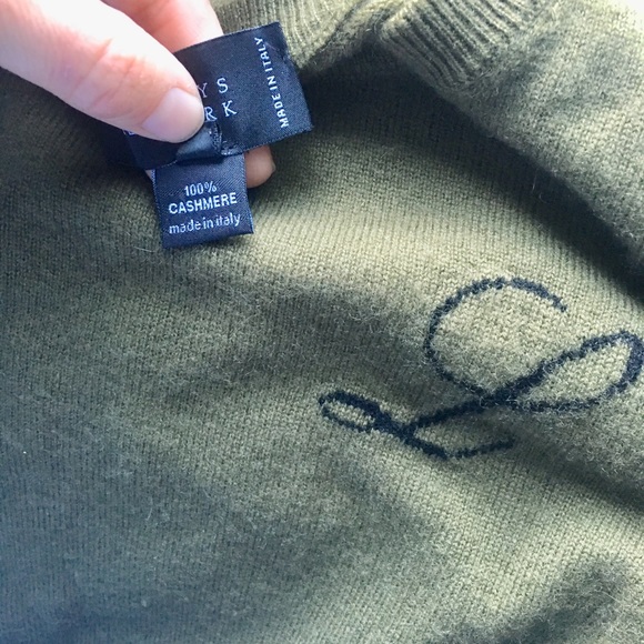 L monogram cashmere sweater from Barneys New York - Picture 4 of 6
